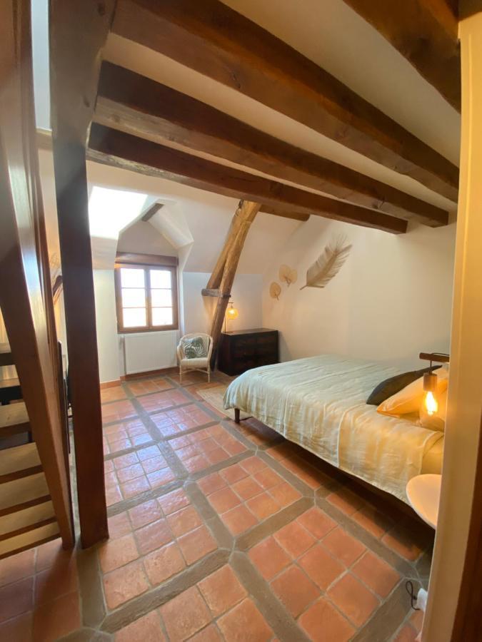 La Ferme De Fontenelle Amillis Bagian luar foto