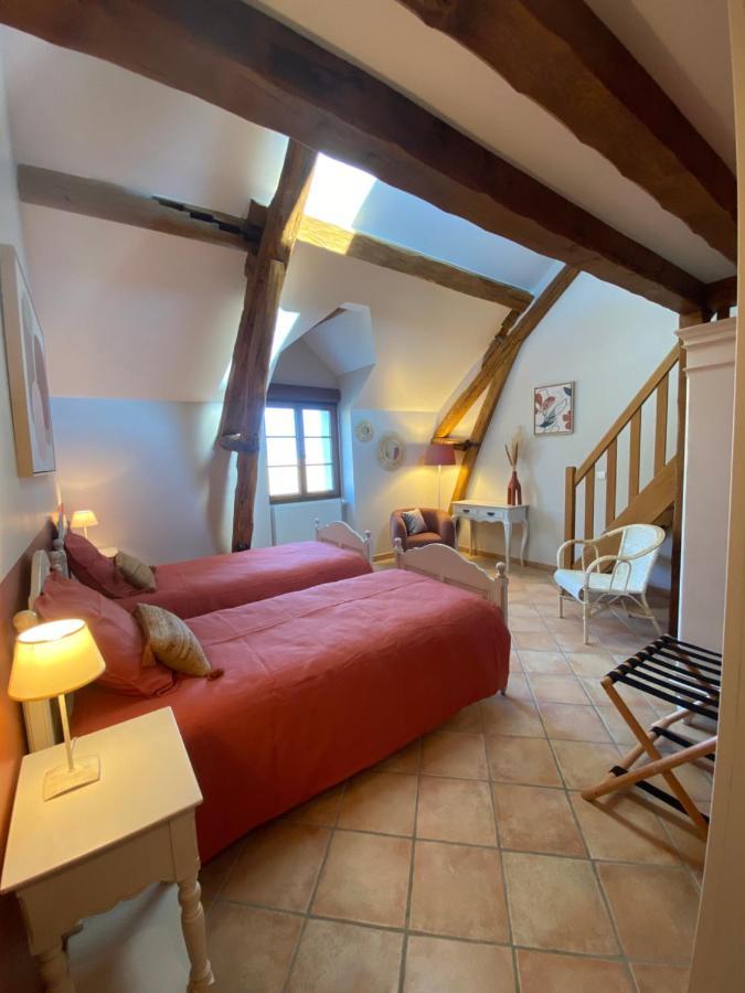 La Ferme De Fontenelle Amillis Bagian luar foto