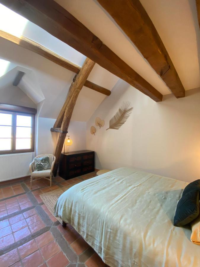 La Ferme De Fontenelle Amillis Bagian luar foto
