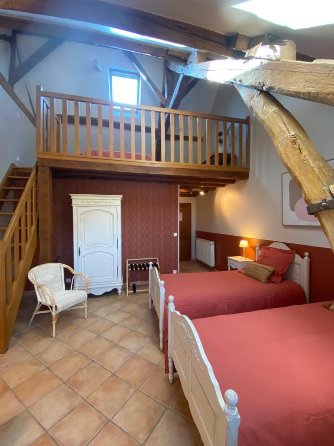 La Ferme De Fontenelle Amillis Bagian luar foto