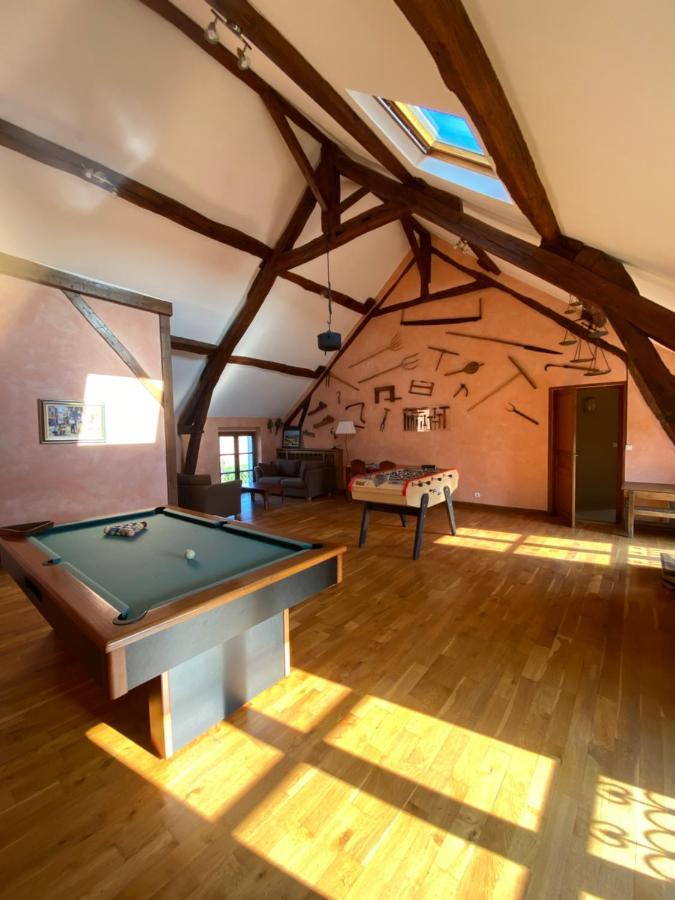 La Ferme De Fontenelle Amillis Bagian luar foto